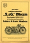 Preview: S.u.G. 196 ccm Sportmodell Prospekt 11.1928