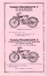 Preview: Excelsior Motorfahrrad + Leichtmotorrad Prospekt ca. 1935