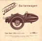 Preview: Favorit sidecar program 1930s