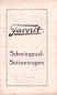 Preview: Favorit Seitenwagen Programm 1930er Jahre