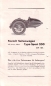 Preview: Favorit sidecar program 1930s