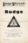 Preview: Rudge 500 ccm Prospekt 1928