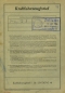 Preview: Opel Rekord P 1 Original Fahrzeugbrief 1961 1700 cm