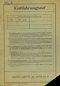 Preview: Opel Rekord P 1 Original Fahrzeugbrief 1961 1500 cm
