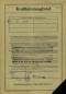 Preview: Opel Rekord P 1 Caravan Original Fahrzeugbrief 1960 1500 cm