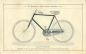 Mobile Preview: Bescherer Fahrrad Preisliste ca. 1897