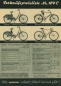 Preview: Wanderer bicycle program 3.1936