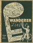 Preview: Wanderer "Wanderer" Lieder Prospekt 5.1936