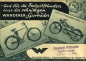 Preview: Wanderer motorcycle and bicycle program 12.1937