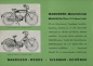 Preview: Wanderer Motorfahrrad Programm 1940er Jahre