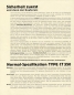Preview: Standard Type CT 350 Prospekt ca.1931