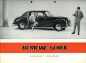 Preview: BMW 501 brochure 11.1955