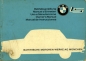 Preview: BMW LS Bedienungsanleitung 10.1962