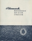 Preview: Bismarck program ca. 1951