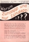 Preview: Zündapp Rundschreiben No. 256 29.4.1931