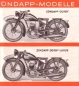 Preview: Zündapp Programm 1933