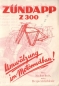 Preview: Zündapp Z 300 Prospekt 10.1928