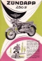 Preview: Zündapp 250 S Prospekt 1956