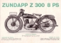 Preview: Zündapp Z 300 Prospekt 5.1929