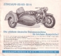 Preview: Zündapp KS 601 Prospekt ca. 1951