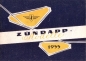 Preview: Zündapp Programm 1955