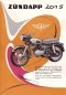 Preview: Zündapp 201 S Prospekt 1956