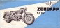 Preview: Zündapp KS 601 brochure 1952