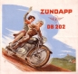 Preview: Zündapp DB 202 Prospekt 1952