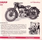 Preview: Zündapp DB 202 Prospekt 1952