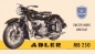 Preview: Adler Motorrad MB 250 Prospekt 1955