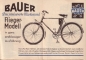 Preview: Bauer Markenrad Fliegermodell Prospekt 1930er Jahre