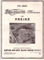 Preview: Blackburne motor and pricelist brochure 1930