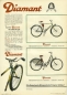 Preview: Diamant Fahrrad Prospekt 1936