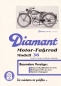 Preview: Diamant Motorfahrrad Modell 36 Prospekt 4.1937