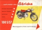 Preview: Göricke 100 S/57 Prospekt 1957