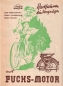 Preview: Fuchs bicycle-motor FM 40 S brochure 1950s