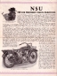 Preview: NSU 500 ccm Einzylinder Touren Modell Prospekt 1928