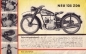 Preview: NSU 125 ZDB Prospekt ca.1940
