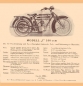 Preview: Triumph Modell T 550ccm 16PS Prospekt 1927
