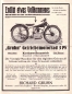 Preview: Gruhn Kardan-Motorrad Prospekt 1927