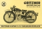 Preview: Gritzner Motor-Fahrrad brochure 1939