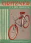 Preview: Gritzner Fahrrad Prospekt 1933