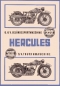 Preview: Hercules 350 OHV und 500 SV Prospekt 1935