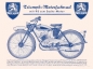 Preview: Triumph Motorfahrrad Prospekt ca. 1935