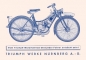 Preview: Triumph Motorfahrrad Prospekt ca. 1935