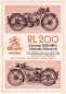 Preview: Triumph RL 200 Prospekt 1934