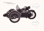 Preview: BMW R 25 mit Seitenwagen Standard, Prospekt 1951
