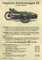 Preview: Imperia sidecar brochure 1931