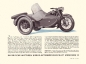 Preview: BMW with sidecar, brochure 1950