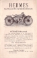 Preview: Hermes 350 ccm motorcycle brochure 1924/25